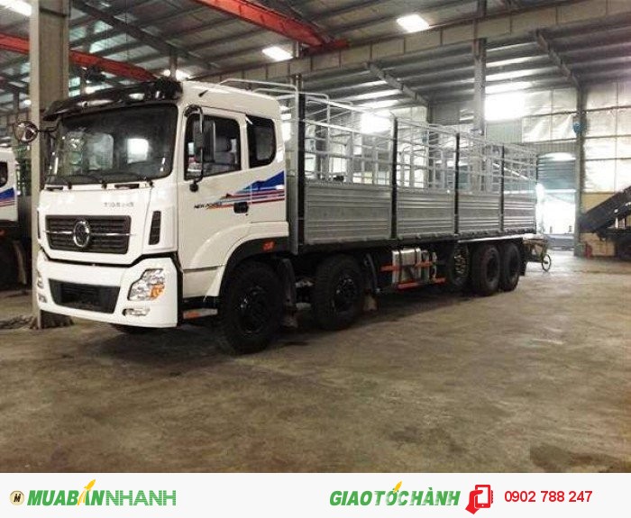 Cần mua xe Dongfeng trường giang 2 cầu 21.5 tấn, 22 tấn chở hàng 24 tấn trả góp.