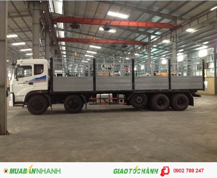 Cần mua xe Dongfeng trường giang 2 cầu 21.5 tấn, 22 tấn chở hàng 24 tấn trả góp.