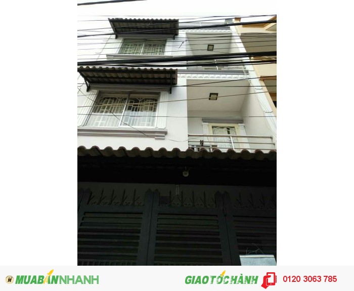 Nhà nguyên căn trong hẻm trên đường Nguyễn Quy Anh DT 5×18m 1 trệt 2 lầu