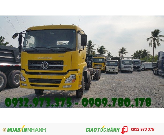 Giá bán xe dongfeng 4 chân 17.9 tấn nhập khẩu trả góp qua ngân hàng – xe dongfeng 4 giò