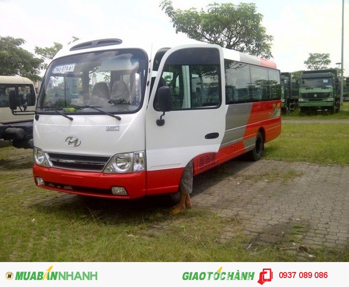 Xe Khách 3 cục tracomeco 29 ghế thân ngắn, thân dài đời 2016.