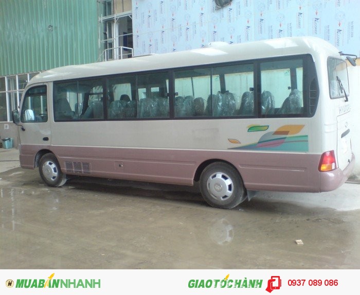 Xe Khách 3 cục tracomeco 29 ghế thân ngắn, thân dài đời 2016.