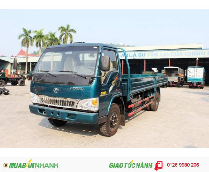 Xe Chiến Thắng 4,95 Tấn-Thùng Lững-Phanh Hơi-Lốc Kê-Có Số Phụ