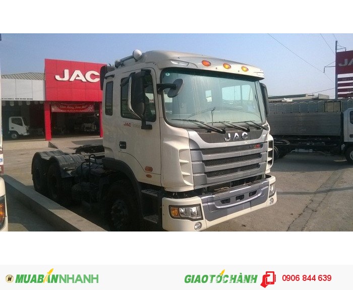 Bán xe đầu kéo Jac 1 cầu trả góp = xe đầu kéo JAC máy 260 cabin mới gallop