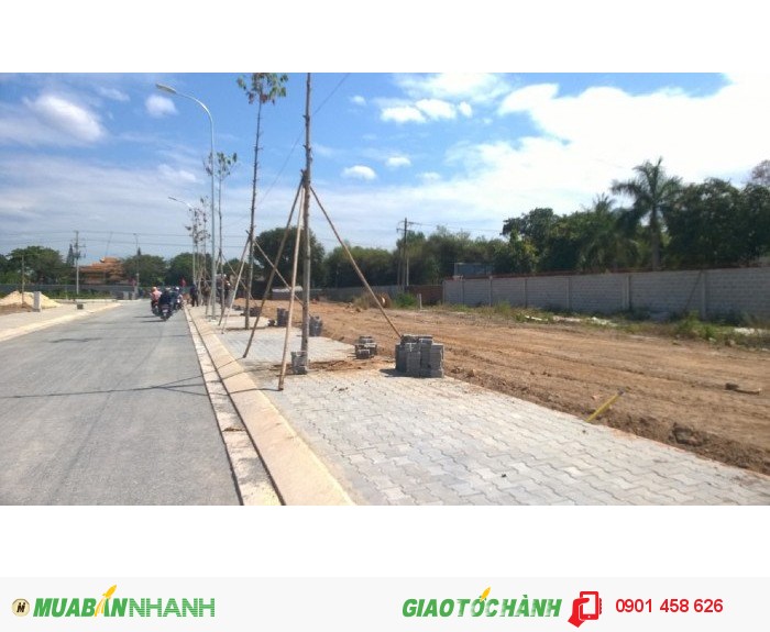 Bán đất ngay trường CĐ LILAMA. MT Quốc Lộ 51. 5x20m. Giá chỉ 280 triệu/nền.