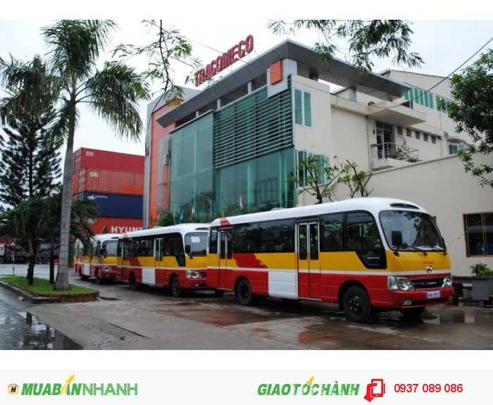 Nhà phân phối xe khách 3cuc tracomeco thân ngắn,thân dài,giao hàng ngay.