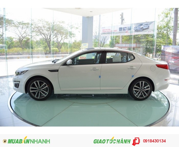 Kia OptimaK5 2.0 GAT đời 2015, màu trắng, nhập khẩu chính hãng giá tốt tại Biên Hòa