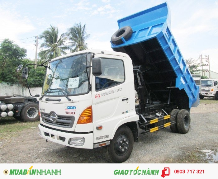 Xe ben Hino 6T4 FC/Gía bán xe ben Hino 6T4/ Cần bán trả góp xe ben Hino 6T4 mới