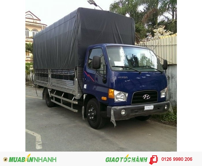 Xe Huyndai Tải Trong2,5 Tấn Thùng Mui Bạc