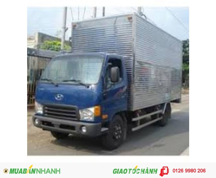 Xe tải hd65 2.5 tấn nhập khẩu thùng kín- giá 660 triệu
