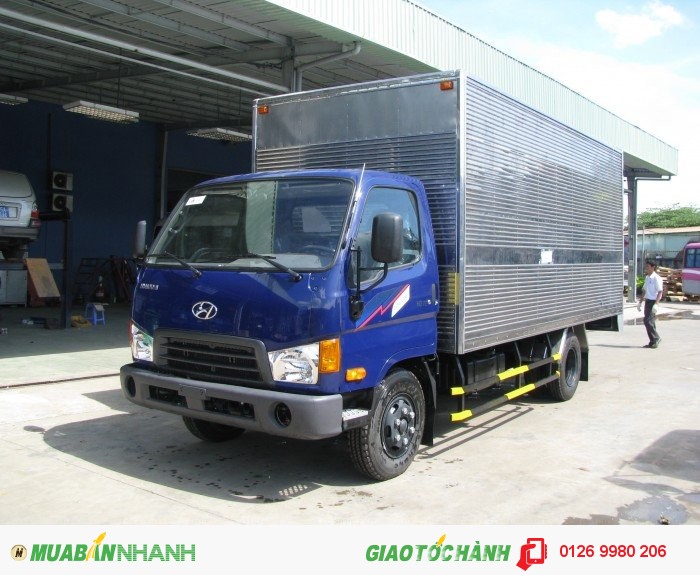 Xe tải hd65 2.5 tấn nhập khẩu thùng kín- giá 660 triệu