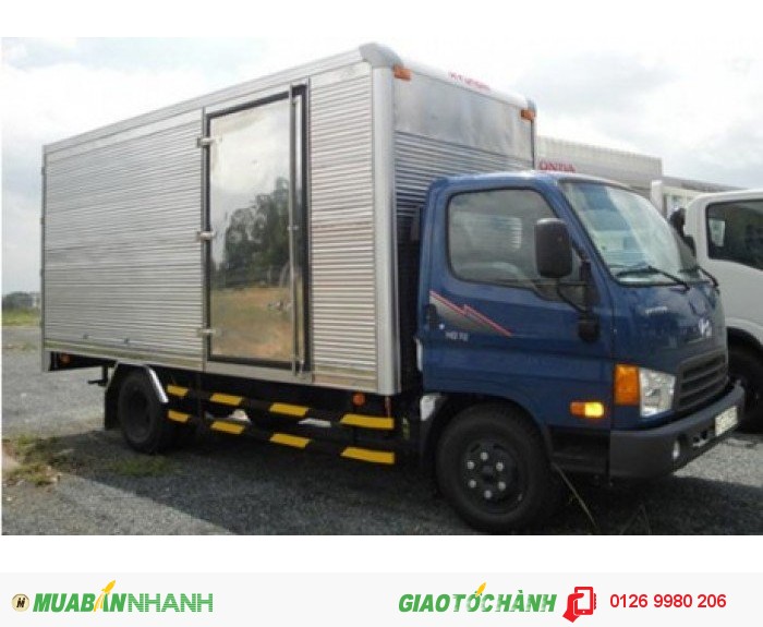 Xe tải hd65 2.5 tấn nhập khẩu thùng kín- giá 660 triệu