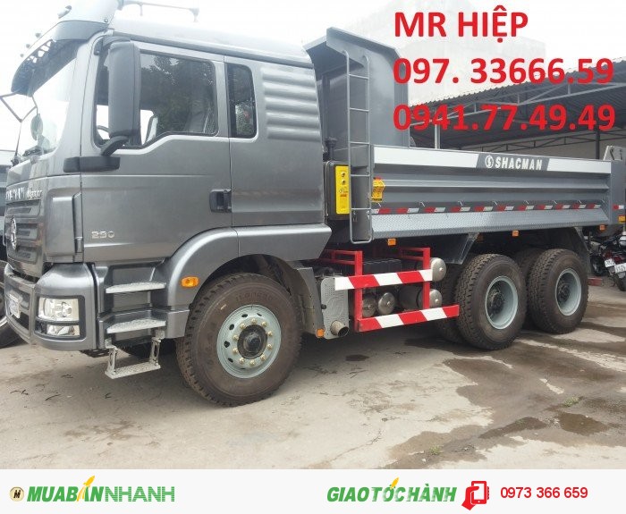 RiTa Võ Xe ben shacman 3 chân thùng 4,8m tặng 50% phí trước bạ !