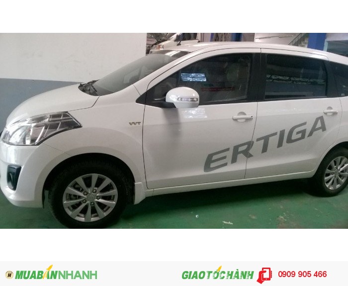 Suzuki Ertiga 2016 Màu Trắng -Giảm Giá Lớn-Còn 575 Triệu