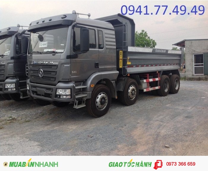 RiTa Võ xe ben ShacMan thùng dài 6m bảo đảm trèo đèo lội suối suôn sẻ giảm giá 50% phí trước bạ