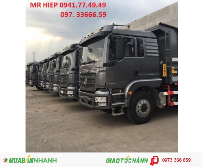 Xe ben shacman 4 chân phân phối chín thức tại thi trường việt nam