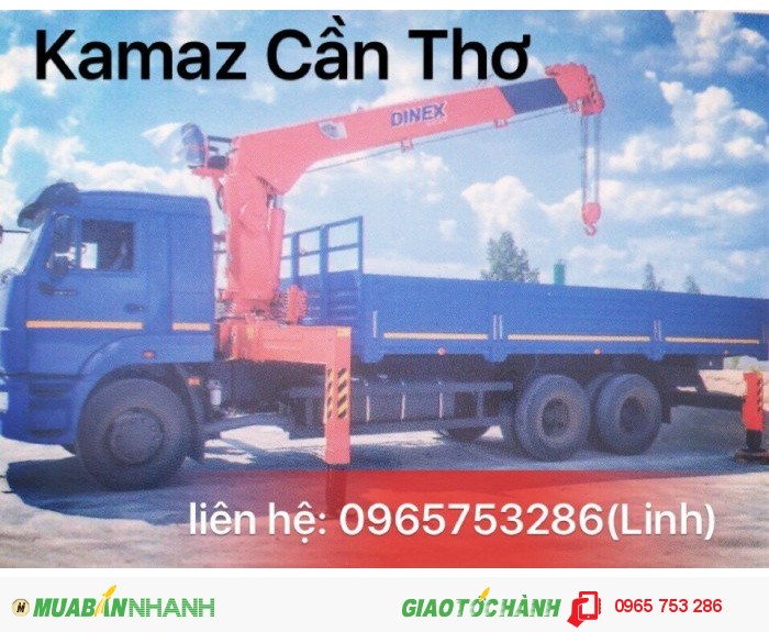 Bán các dòng xe kamaz tại cần thơ