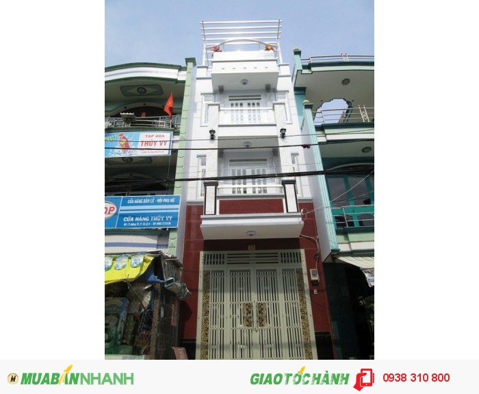 Bán nhà 2 Lầu Nguyễn Thị Tần, P.2, Q.8, Dt 4.3x9.5m, hướng Đông Bắc, giá 2.6 tỷ/TL