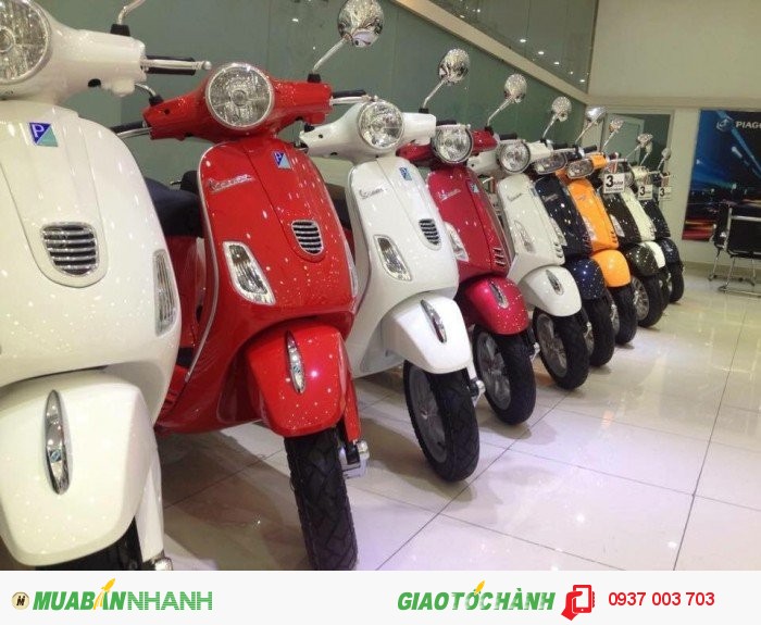 Vespa Primavera trả góp tại Hà Nội nhận ngay
