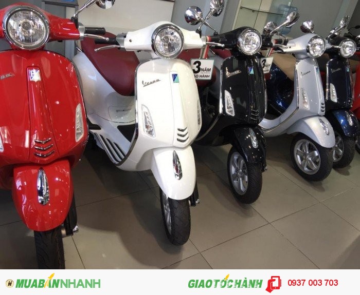Vespa Primavera trả góp tại Hà Nội nhận ngay