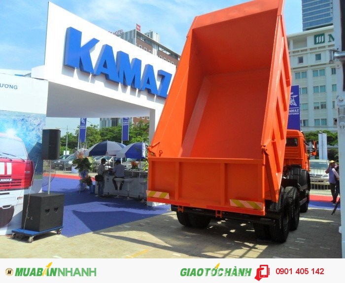 Tổng Đại lý bán xe Kamaz Miền Nam, Tổng đại lý xe ben Kamaz 13 tấn 15 tấn 20 tấn nhập khẩu