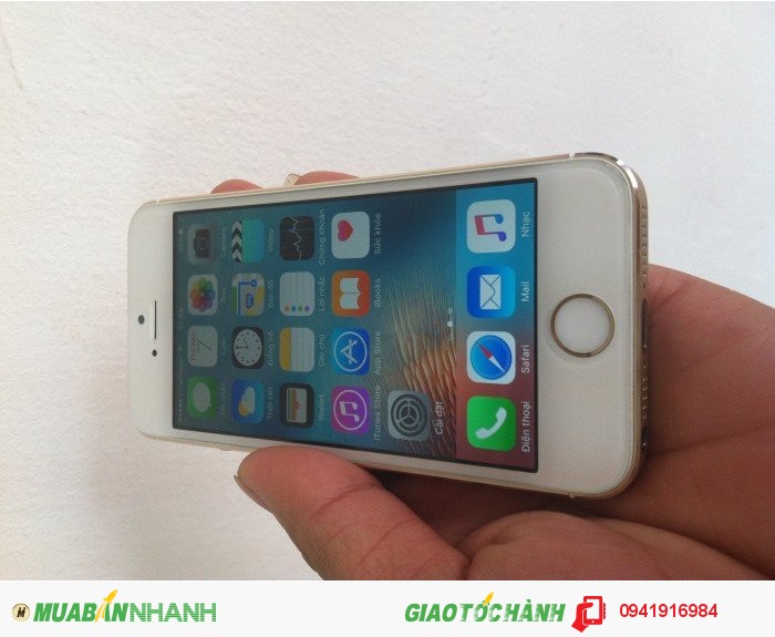 Bán lại máy iphone 5S 32gb màu Gold bản Quốc Tế