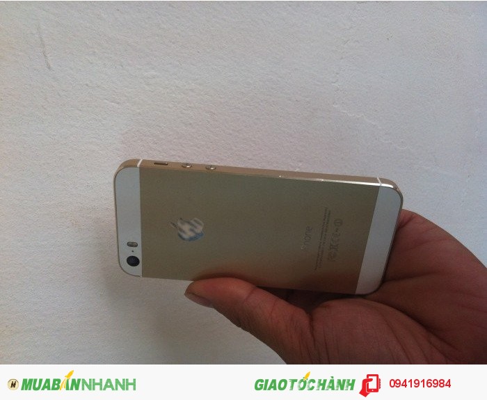 Bán lại máy iphone 5S 32gb màu Gold bản Quốc Tế