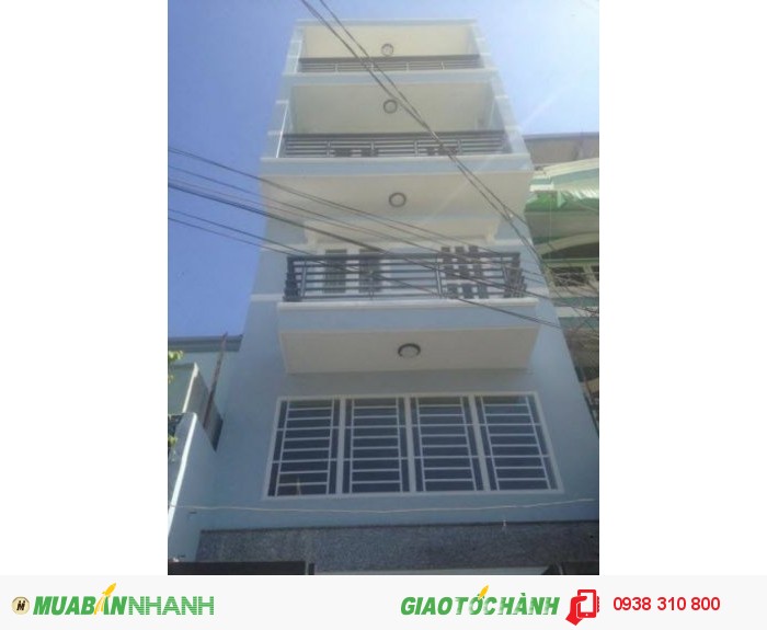 Bán nhà 3lầu Chợ Rạch Ông, P.2, Q.8, dt 3.5x12m, hướng Đông Nam, giá 4.9 tỷ/TL