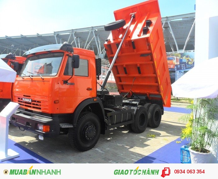 Bán xe tải ben Kamaz 65115 -15 tấn, Đại lý bán xe tải Kamaz trả góp hỗ trợ 80% Giao Xe Toàn Quốc