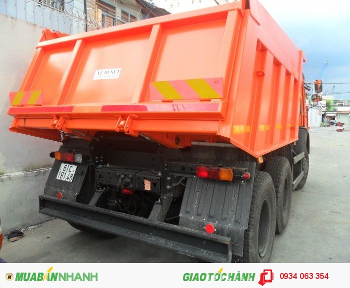 Bán xe tải ben Kamaz 65115 -15 tấn, Đại lý bán xe tải Kamaz trả góp hỗ trợ 80% Giao Xe Toàn Quốc