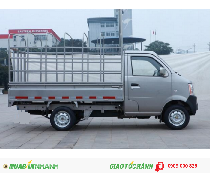 Thông số kỹ thuật cơ bản xe tải dongben 870kg/Xe tải nhẹ dongben 870kg trả góp