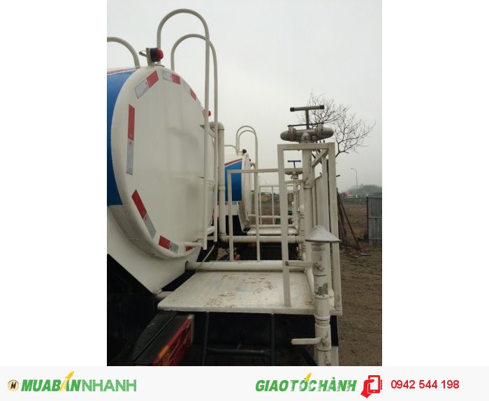 Bán xe phun nước rửa đường, tưới cây 9 m3