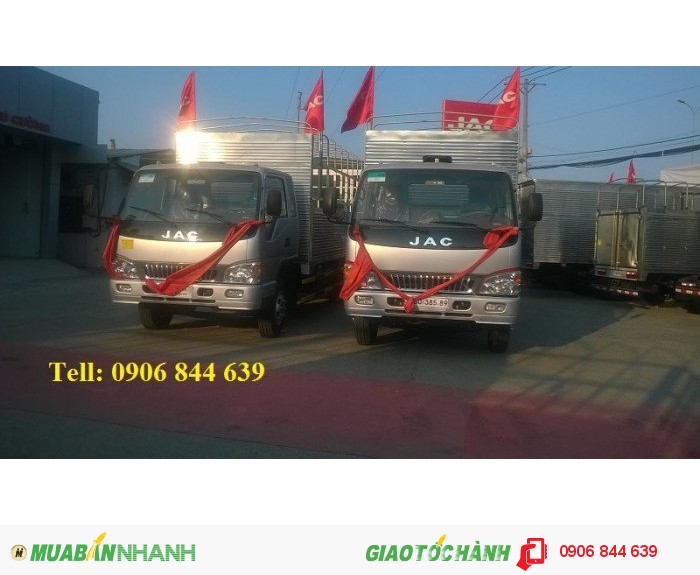 Xe tải jac 7 tấn = xe tải jac 7.25 tấn/ 7.25T/8.3T hỗ trợ vay tối đa