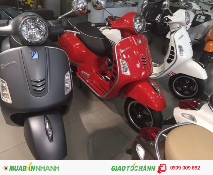 Trả góp Vespa Piaggio lãi suất 0% tại TP HCM