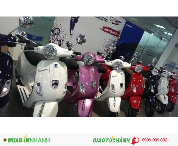 Trả góp Vespa Piaggio lãi suất 0% tại TP HCM