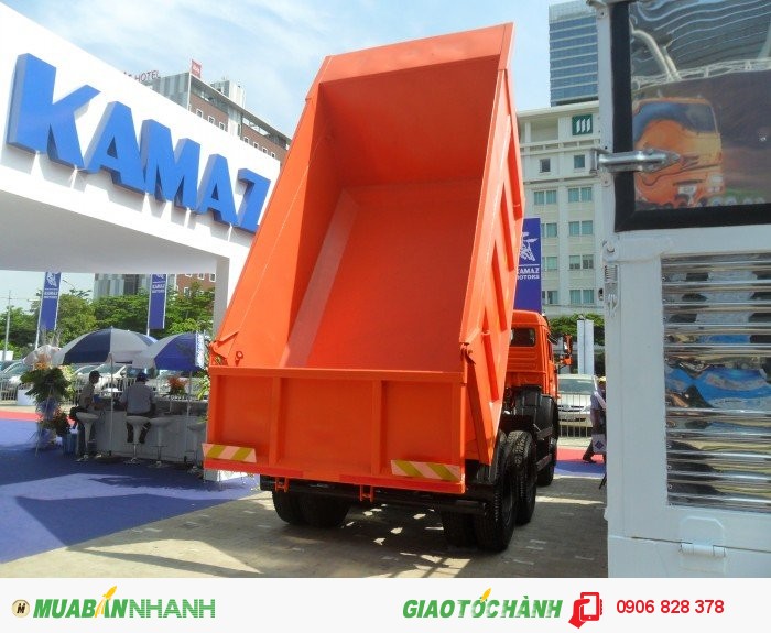 Tổng đại lý Kamaz Việt Nam, xe Ben Kamaz 13 tấn, 20 tấn nhập khẩu giao ngay