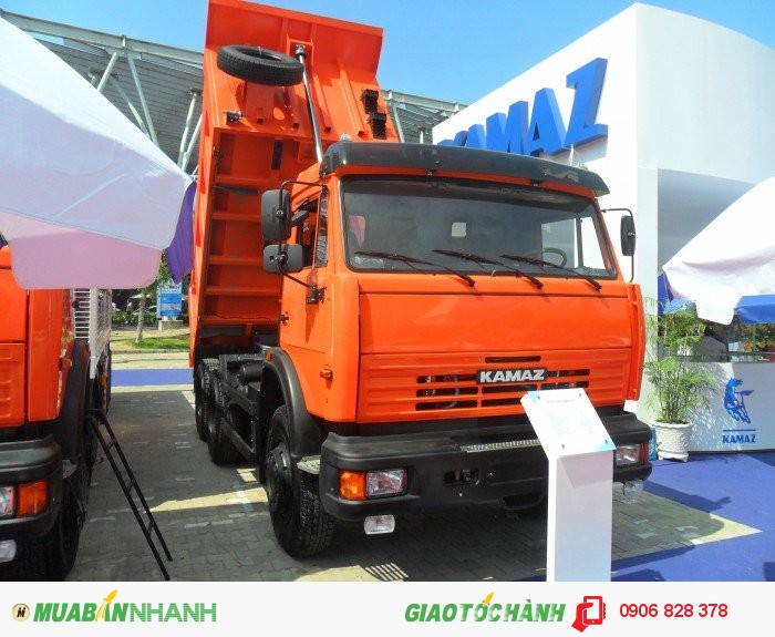 Tổng đại lý Kamaz Việt Nam, xe Ben Kamaz 13 tấn, 20 tấn nhập khẩu giao ngay