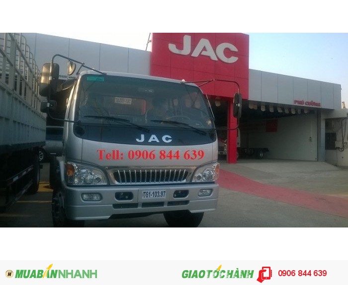 Giá xe tải Jac 6.4T/7.25T/9.1T trả góp lãi suất thấp nhất