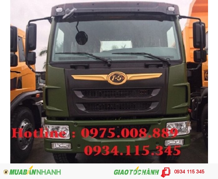 Giá xe ben Dongfeng Truong Giang 8.5 tấn( 1 cầu) Ben Truong Giang 8 tấn 5 trả góp giá tốt.