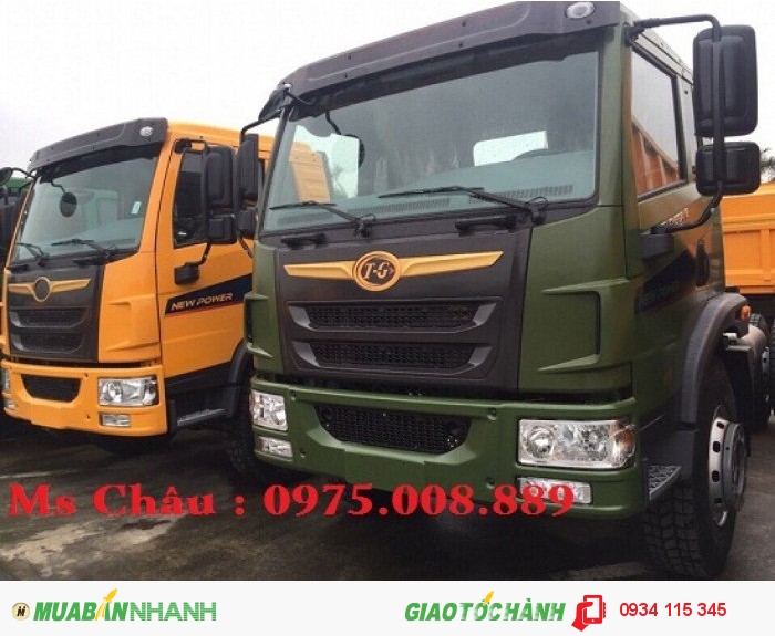 Giá xe ben Dongfeng Truong Giang 8.5 tấn( 1 cầu) Ben Truong Giang 8 tấn 5 trả góp giá tốt.