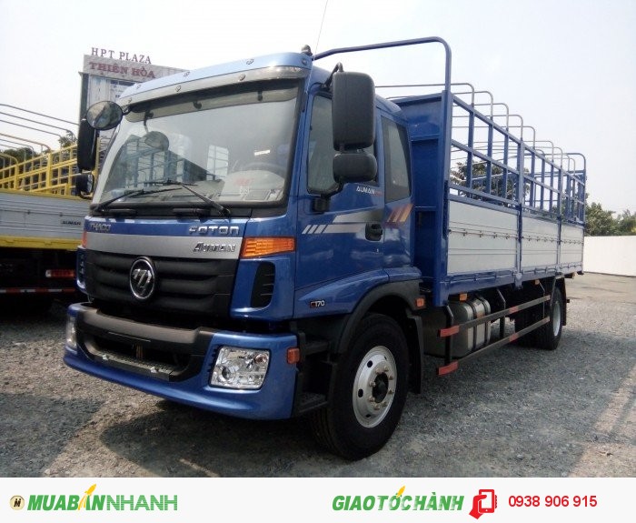 Xe Tải Thaco Auman C160, Thaco Auman C160 Tải Trọng 9 Tấn Thùng Dài 7.4M giá rẻ nhất tại Bình Dương