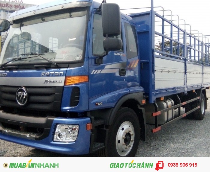 Xe Tải Thaco Auman C160, Thaco Auman C160 Tải Trọng 9 Tấn Thùng Dài 7.4M giá rẻ nhất tại Bình Dương