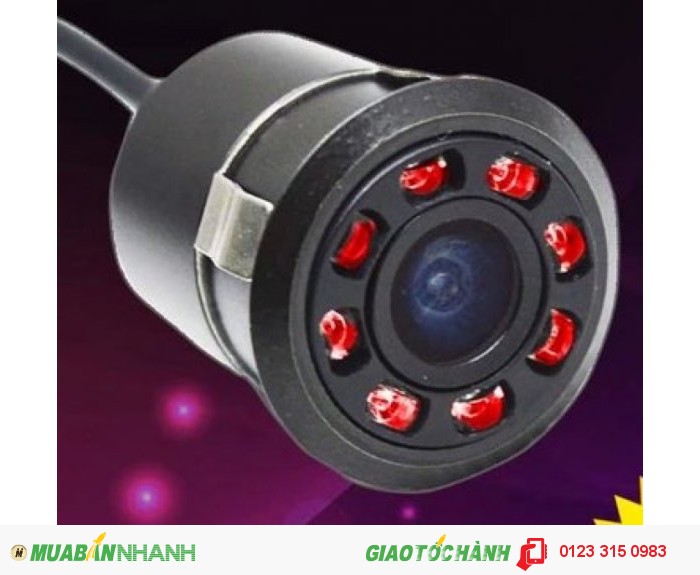 Camera lùi - camera de - Loại tròn hồng ngoại CM-2.4 (450.000)
