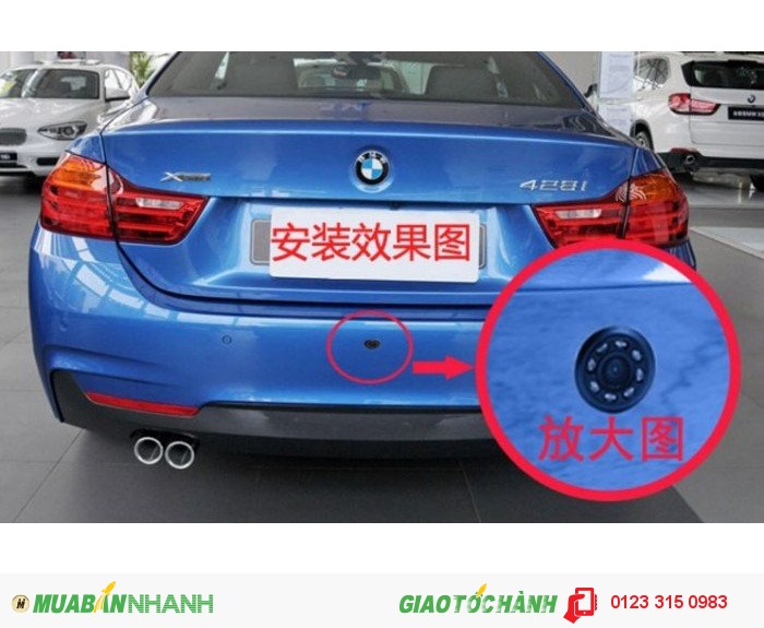 Camera lùi - camera de - Loại tròn hồng ngoại CM-2.4 (450.000)