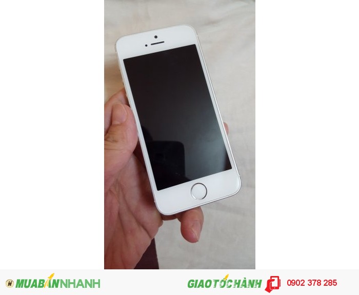 Cần bán iPhone 5s Lock Softbank 16gb màu trắng máy đẹp 99%