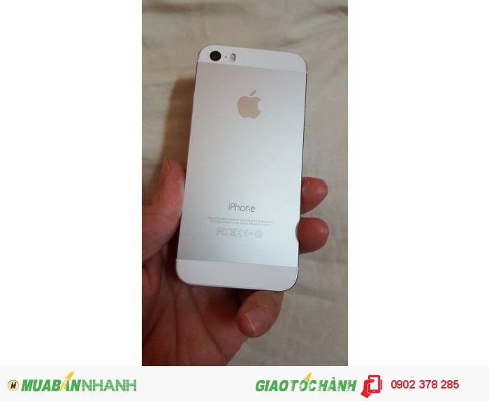 Cần bán iPhone 5s Lock Softbank 16gb màu trắng máy đẹp 99%