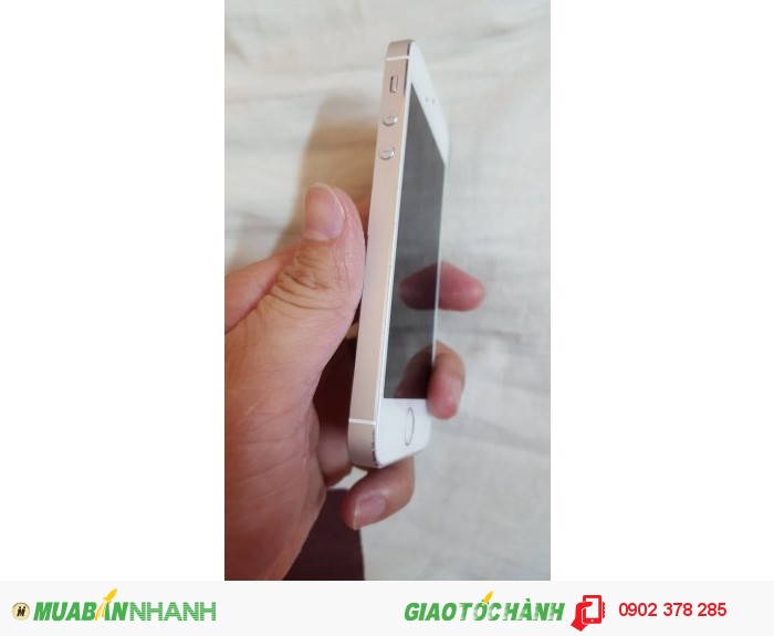 Cần bán iPhone 5s Lock Softbank 16gb màu trắng máy đẹp 99%