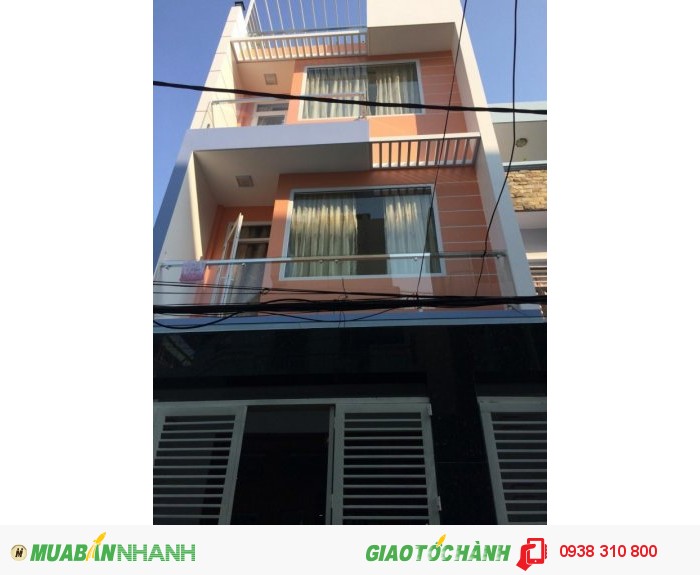 Bán nhà 3 lầu Tân Phước, P.6, Q.10, Dt 3.6x13m, hướng Đông Nam, giá 3 tỷ/TL