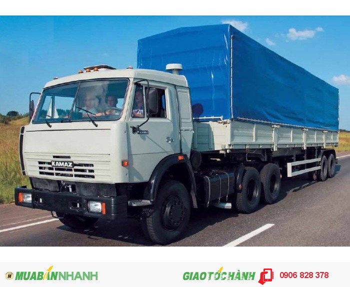 Tổng đại lý đầu kéo Kamaz 6460 (6x4) 2 cầu. Giá rẻ nhất.trả góp lãi suất thấp Giao Xe Toàn Quốc