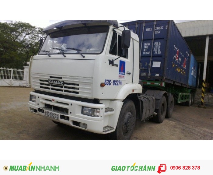 Tổng đại lý đầu kéo Kamaz 6460 (6x4) 2 cầu. Giá rẻ nhất.trả góp lãi suất thấp Giao Xe Toàn Quốc